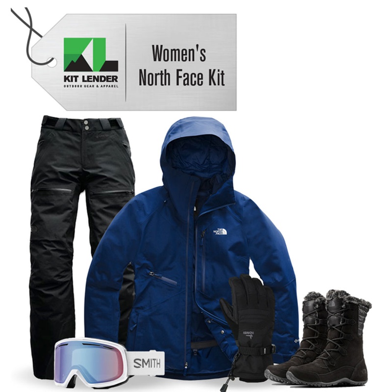 [Complete Outerwear with Boots KIT] - Womens - The North Face (Blue | Lostrail | Gore-Tex)