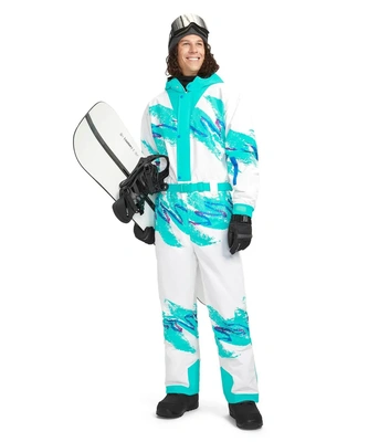 [Complete Outerwear with Boots KIT] - Mens - Tipsy Elves (White | Rip N Sip)