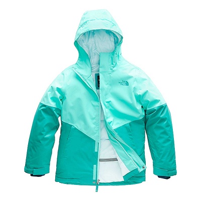 [Complete Outerwear with Boots KIT] - Jr Girls - The North Face (Mint Green | Brianna)
