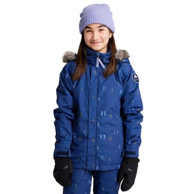 [Complete Outerwear with Boots KIT] - Jr Girls - Burton (Blue w/ Fur | Bennett)