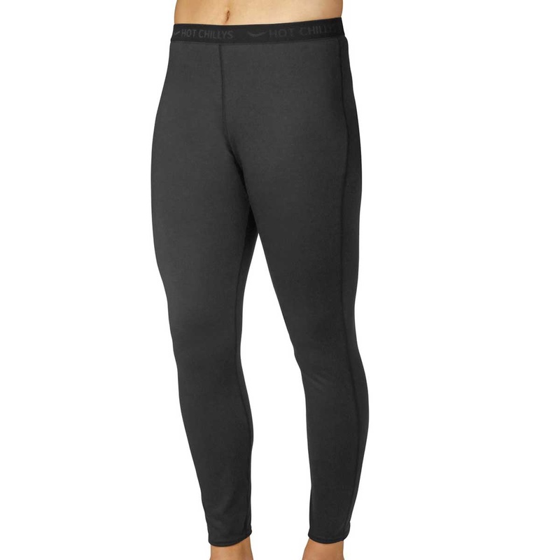[Base Layer Bottom] - Womens - Hot Chillys (Black | Pepper Skins)