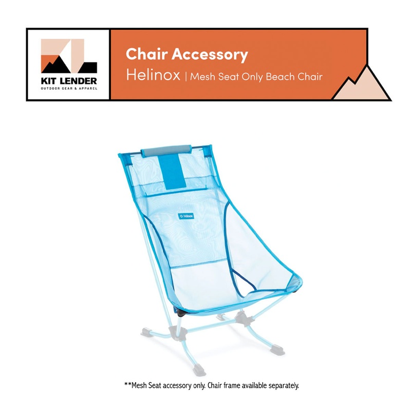 [Chair Accessory] - Helinox (Mesh | Seat Only | Beach Chair)