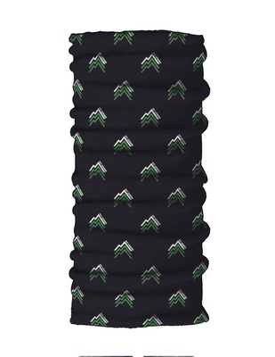 [Neck Buff] - Unisex - Kit Lender (Black | 3 Peaks)