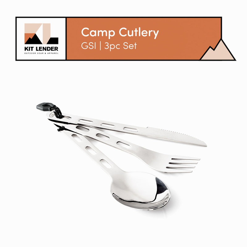 [Camp Cutlery] - GSI (3pc Set)