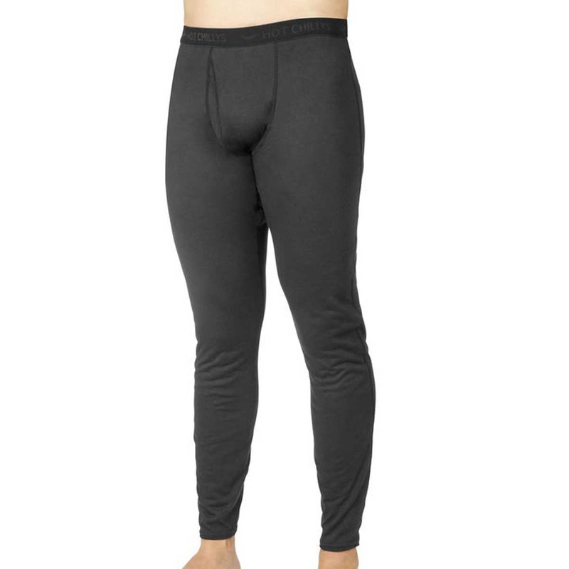 [Base Layer Bottom] - Mens - Hot Chillys (Black | Pepper Skins)