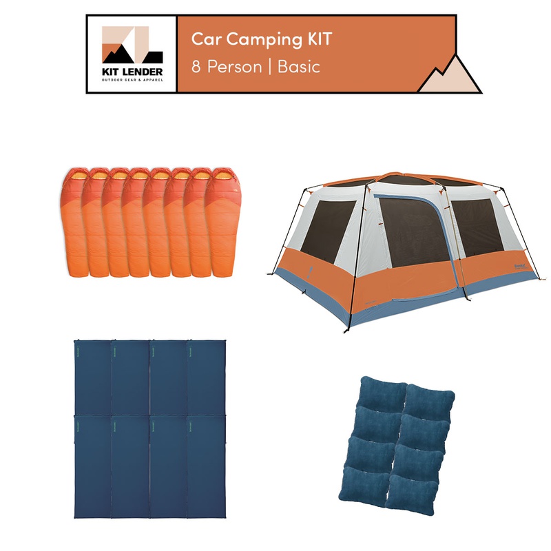 [Car Camping KIT] - 8 Person (Basic)