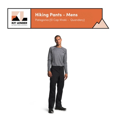 [Hiking Pants] - Mens - Patagonia (El Cap Khaki | Quandary)