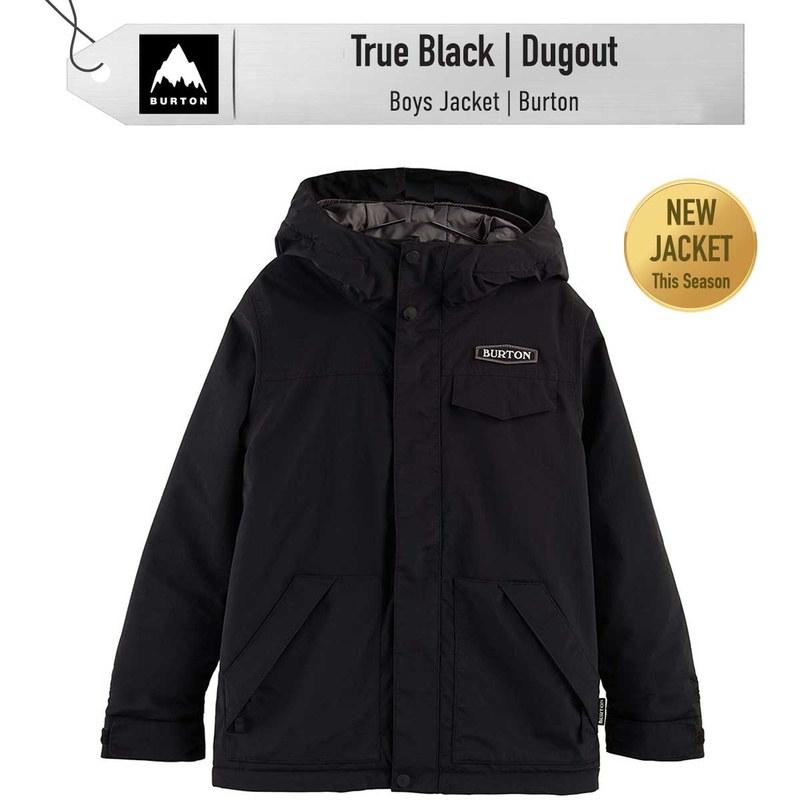 [Jacket] - Jr Boys - Burton (True Black | Dugout)