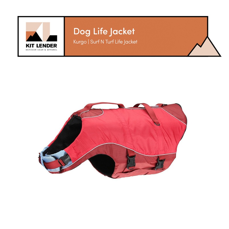 [Dog Life Jacket] - Kurgo (Surf n Turf Life Jacket)