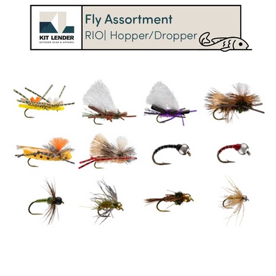 [Fly Assortment] - RIO (Trout Hopper/Dropper Assotment)