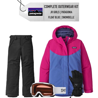 [Complete Outerwear KIT] - Jr Girls - Patagonia (Float Blue / Pink | Everyday Ready)