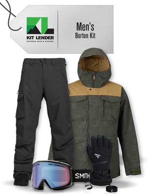 [Complete Outerwear KIT] - Mens - Burton (Green |Covert)