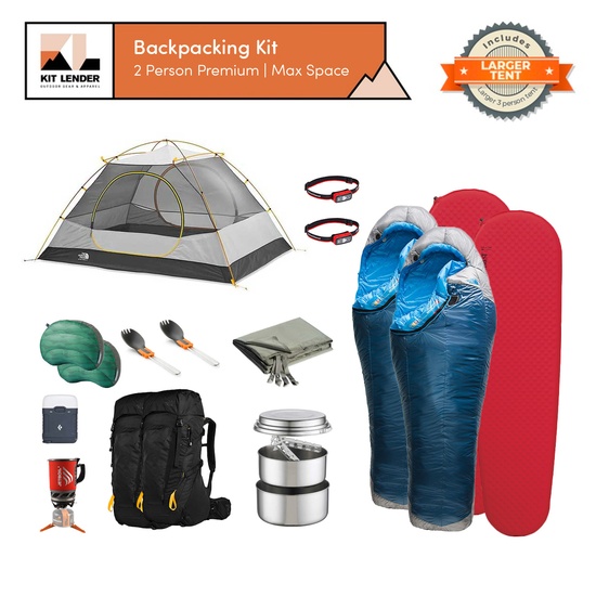 [Backpacking KIT] - 2 Person (Premium | Max Space)