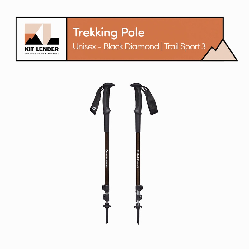 [Trekking Pole] - Unisex - Black Diamond (Trail Sport 3)