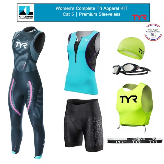 [Tri KIT] - Womens - TYR (Complete Apparel Sleeveless)