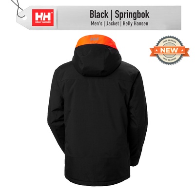 REMOVED S24 ** [Jacket] - Mens - Helly Hansen (Black | Springbok