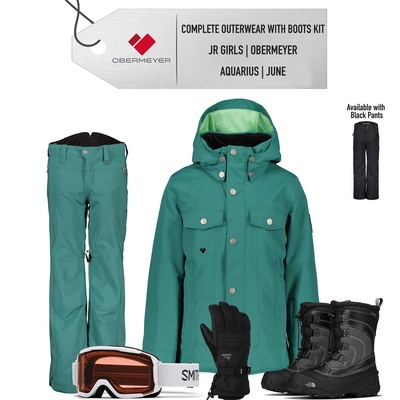 ** REMOVED S24 ** [Complete Outerwear with Boots KIT] - Jr Girls - Obermeyer (Aquarius | June)