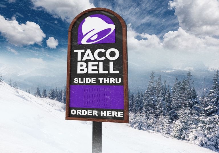 Taco Bell Is Opening Their First Ever "Slide-Thru" Blog Post Taco Bell Is Opening Their First Ever "Slide-Thru"