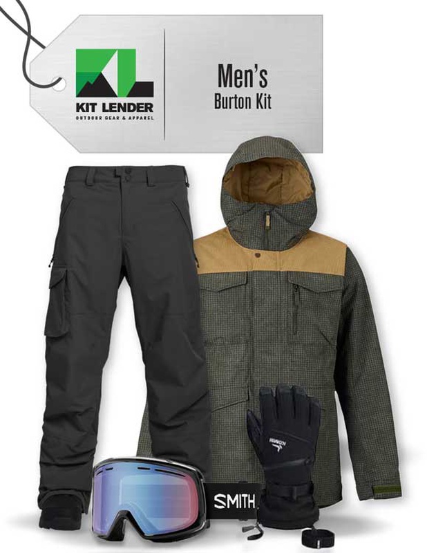 [Complete Outerwear KIT] - Mens - Burton (Green |Covert) | Kit Lender ...