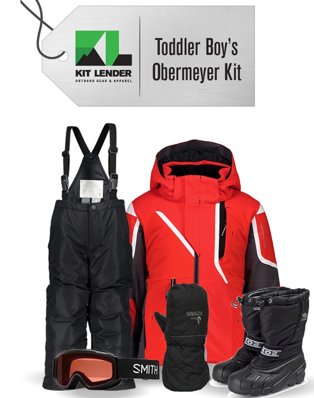 [Complete Outerwear with Boots KIT] - Toddler Boys - Obermeyer (Red | Horizon)