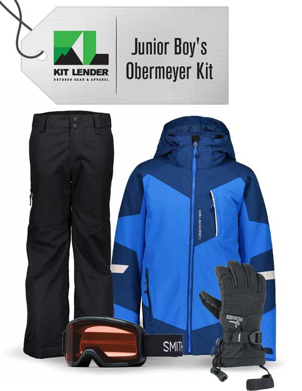 [Complete Outerwear KIT] - Jr Boys - Obermeyer (Blue | Fleet)