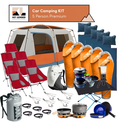[Car Camping KIT] - 5 Person (Premium)