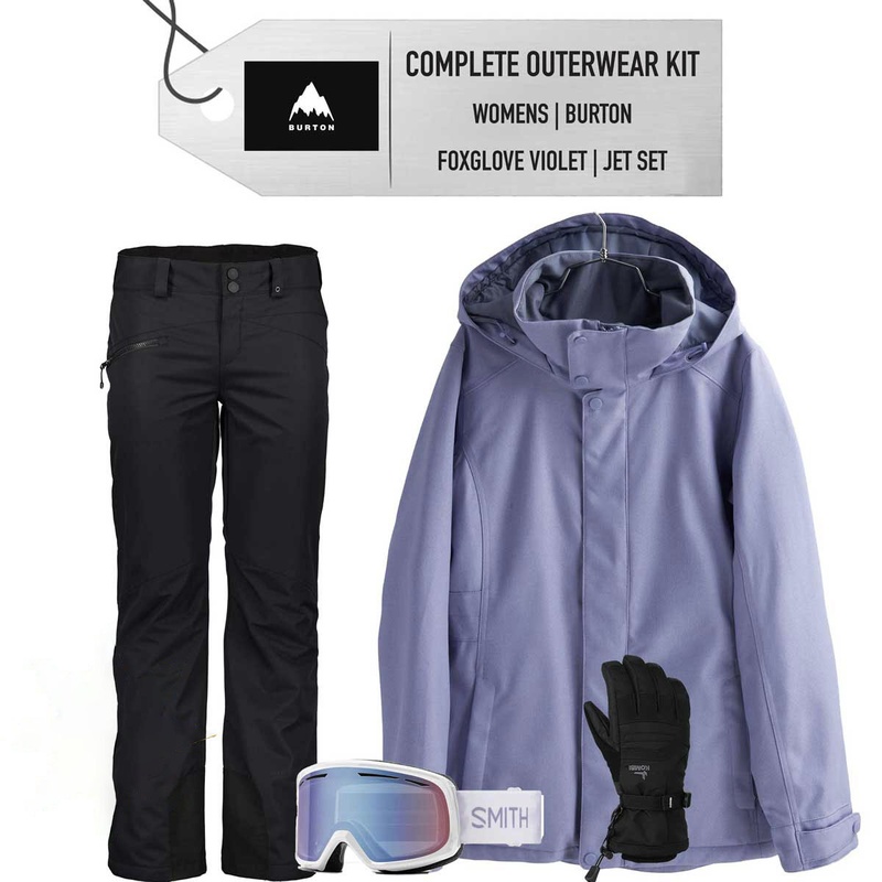** SOLD S23 ** [Complete Outerwear KIT] - Womens - Burton (Foxglove Violet | Jet Set)