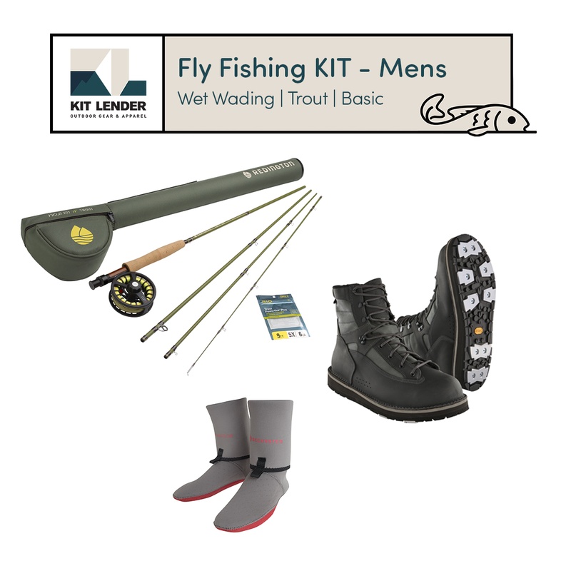 [Fly Fishing KIT] - Mens - (Wet Wading | Trout | Basic)