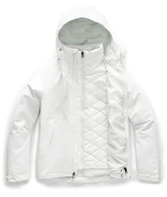 [Jacket] - Womens - The North Face (White | 3-in-1 | Clementine Triclimate)