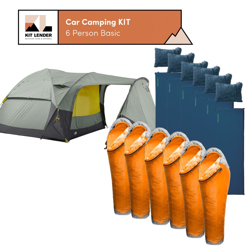 [Car Camping KIT] - 6 Person (Basic)