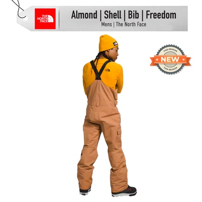 [Bib Pants] - Mens - The North Face (Almond | Shell | Bib | Freedom)