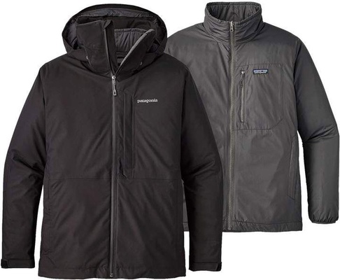 ** REMOVED S24 ** [Complete Outerwear with Boots KIT] - Mens - Patagonia (Black | 3-in-1 | Snowshot)