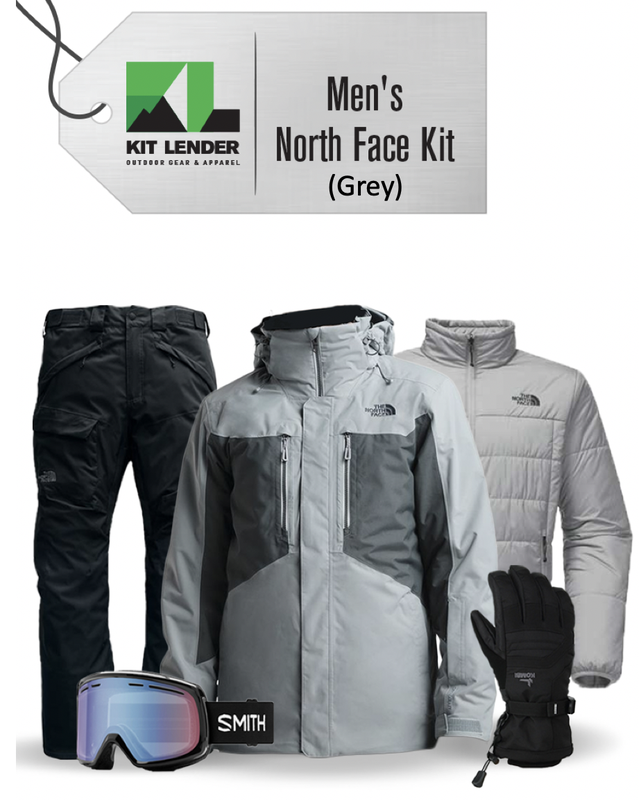 Complete Outerwear KIT] - Mens - The North Face (Asphalt Grey