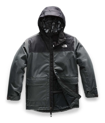 [Complete Outerwear with Boots KIT] - Jr Boys - The North Face (Grey | Freedom)