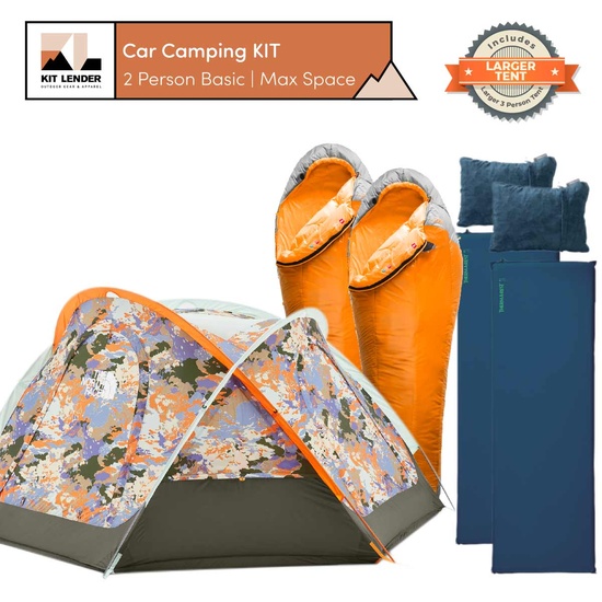 [Car Camping KIT] - 2 Person (Basic | Max Space)
