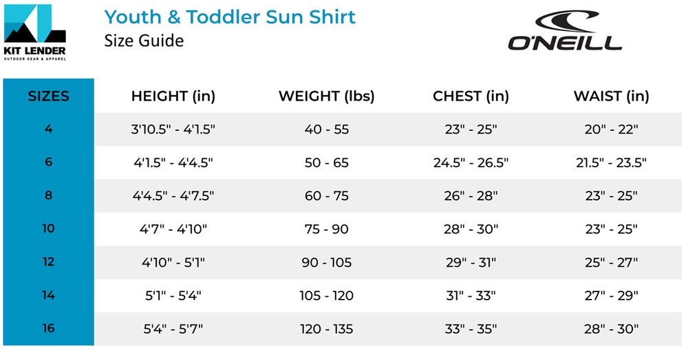 [Sun Shirt] - Youth/Toddler (O'Neill)
