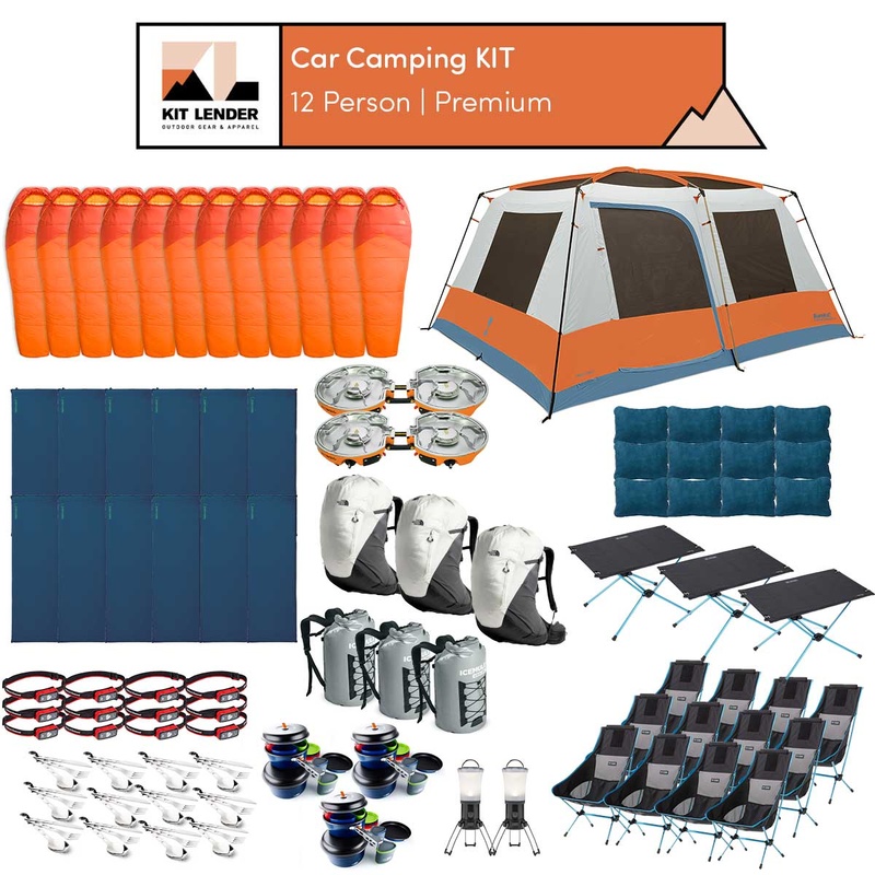 [Car Camping KIT] - 12 Person (Premium)