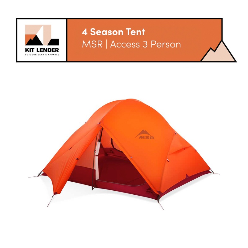 [4 Season Tent] - MSR (Access 3 Person)