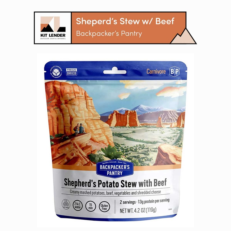 [Entree] - Backpackers Pantry (Shepards Stew w/ Beef | Double Serving)