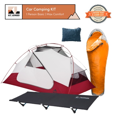 [Car Camping KIT] - 1 Person (Basic | Max Comfort)