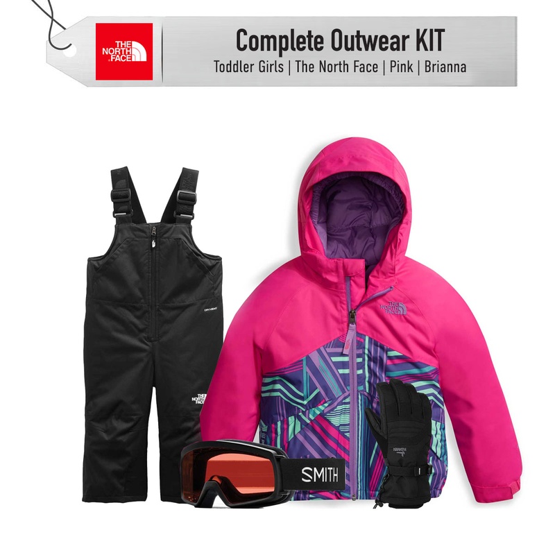 [Complete Outerwear KIT] - Toddler Girls - The North Face (Pink | Brianna)