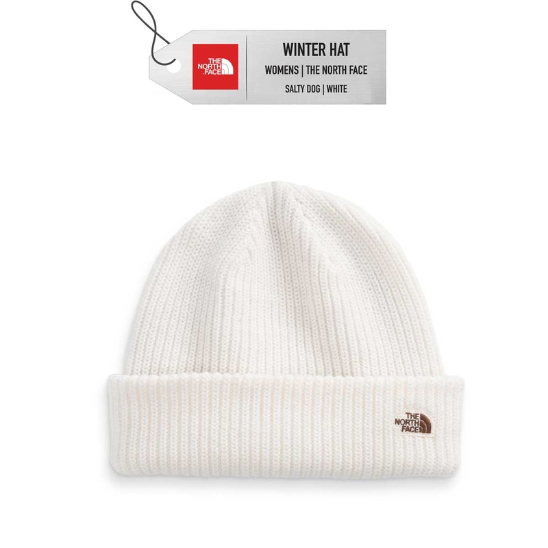 [Beanie] - Womens - The North Face (White | Salty Dog)
