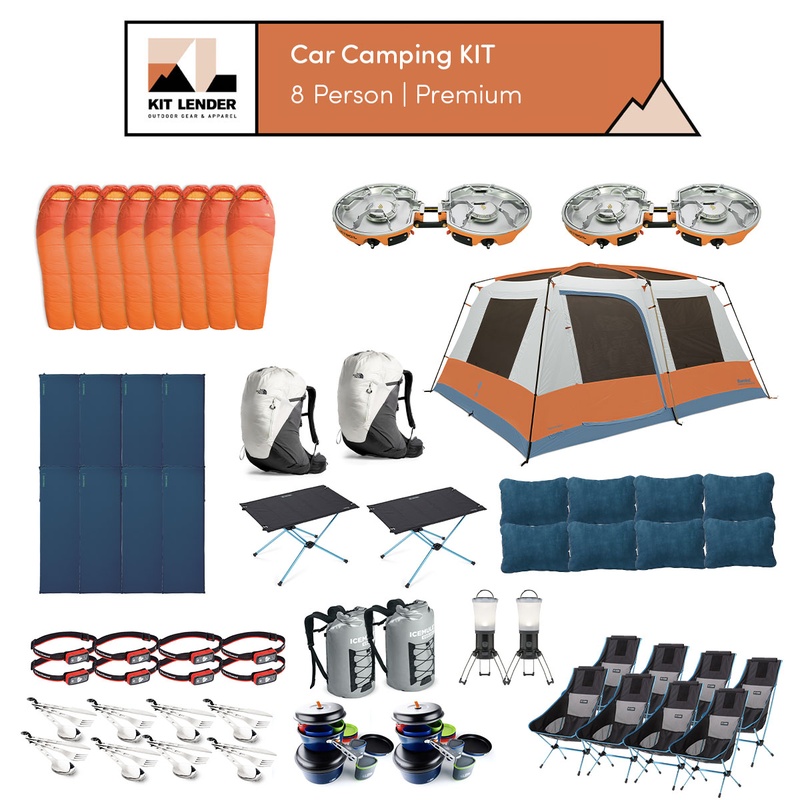[Car Camping KIT] - 8 Person (Premium)