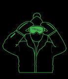 Gear up & go icon